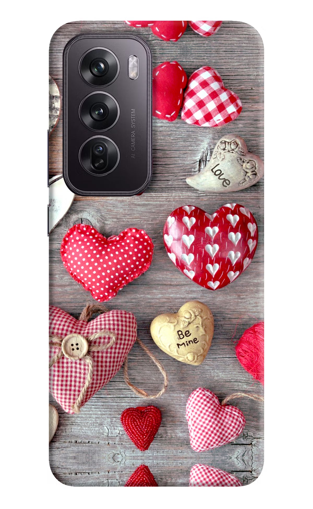 Love Wallpaper Oppo Reno12 Pro 5G Hard Case Back Cover by Casekaro