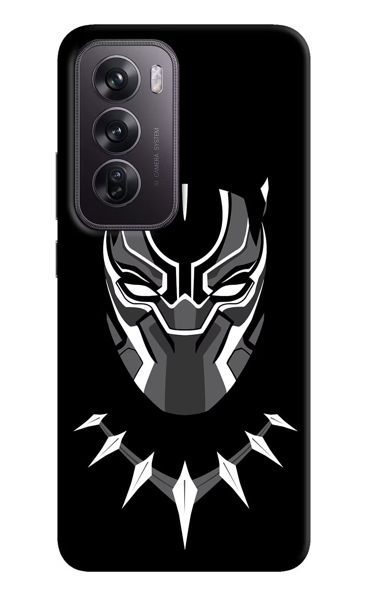 Black Panther Oppo Reno12 Pro 5G Hard Case Back Cover by Casekaro