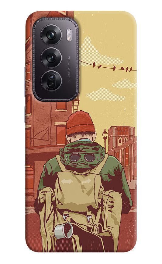 Adventurous Oppo Reno12 Pro 5G Hard Case Back Cover by Casekaro