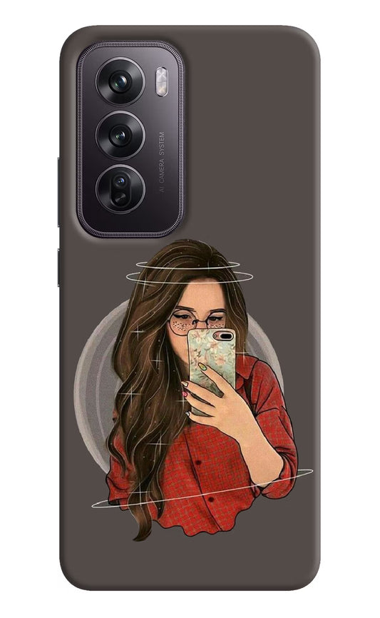 Selfie Queen Oppo Reno12 Pro 5G Hard Case Back Cover by Casekaro