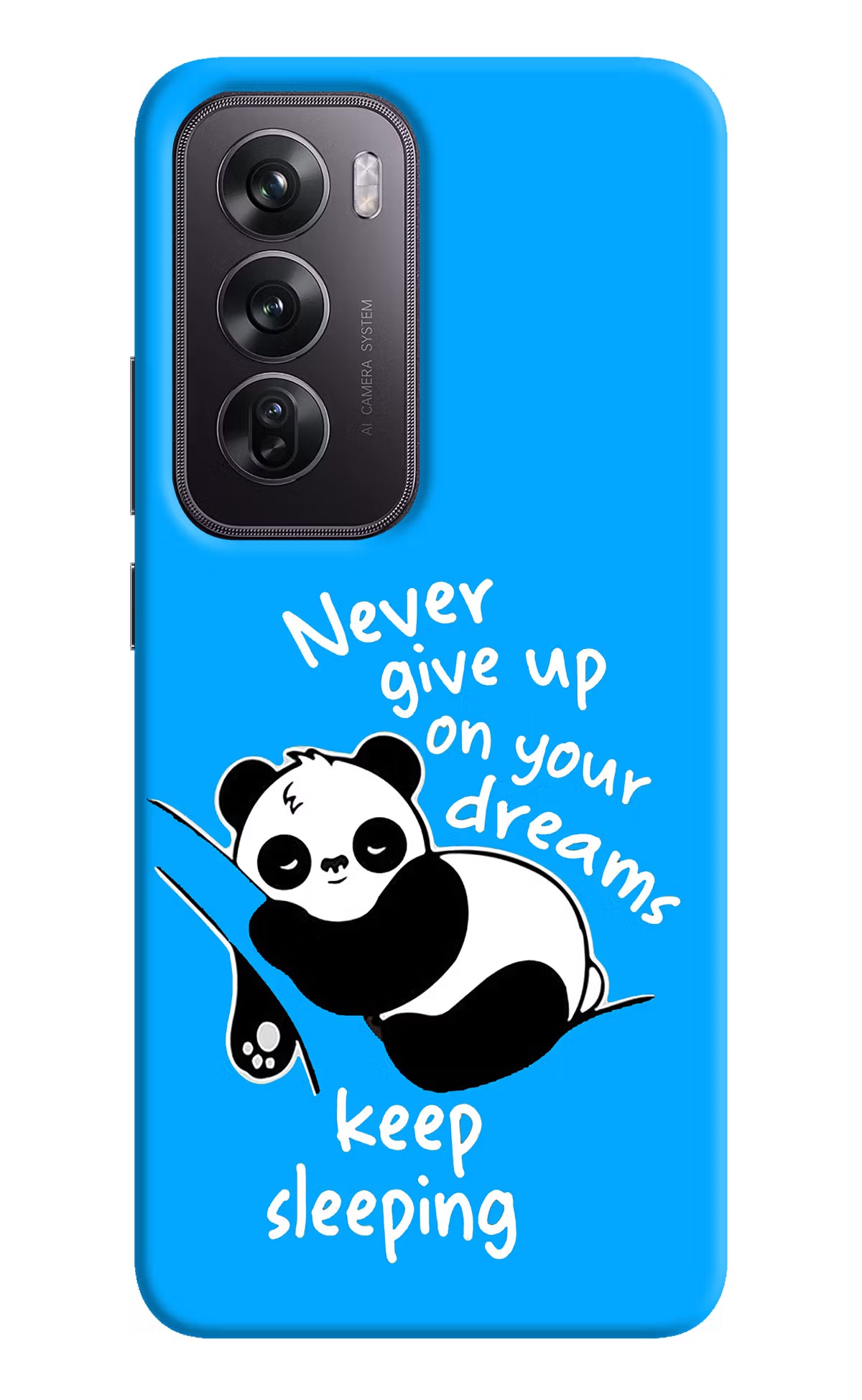 Keep Sleeping Oppo Reno12 Pro 5G Hard Case Back Cover by Casekaro