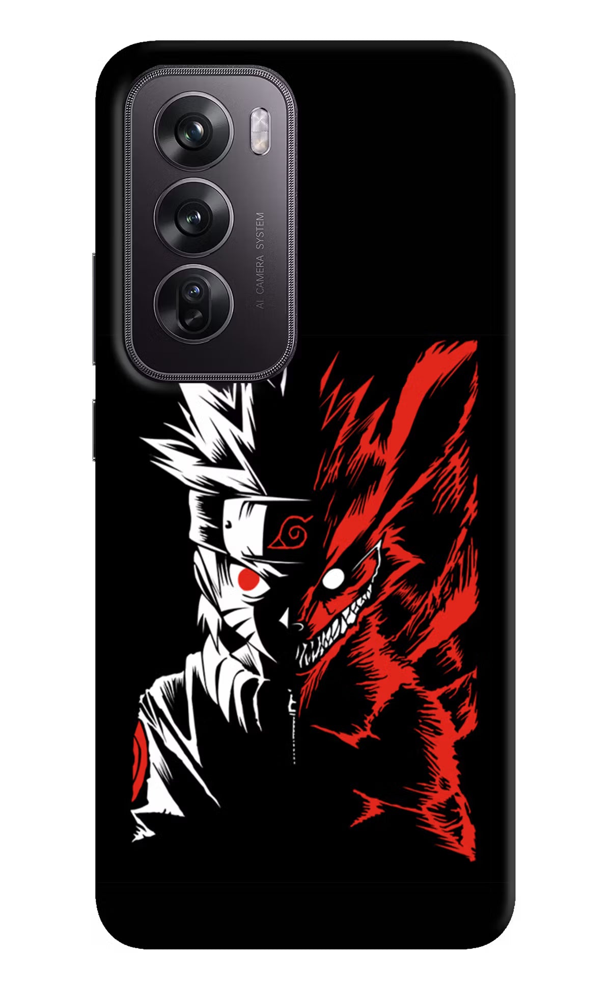 Naruto Two Face Oppo Reno12 Pro 5G Hard Case Back Cover by Casekaro