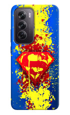 Superman logo Oppo Reno12 Pro 5G Hard Case Back Cover by Casekaro