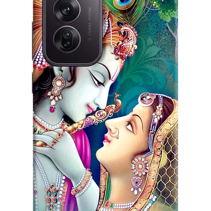 Lord Radha Krishna Oppo Reno12 Pro 5G Hard Case Back Cover by Casekaro