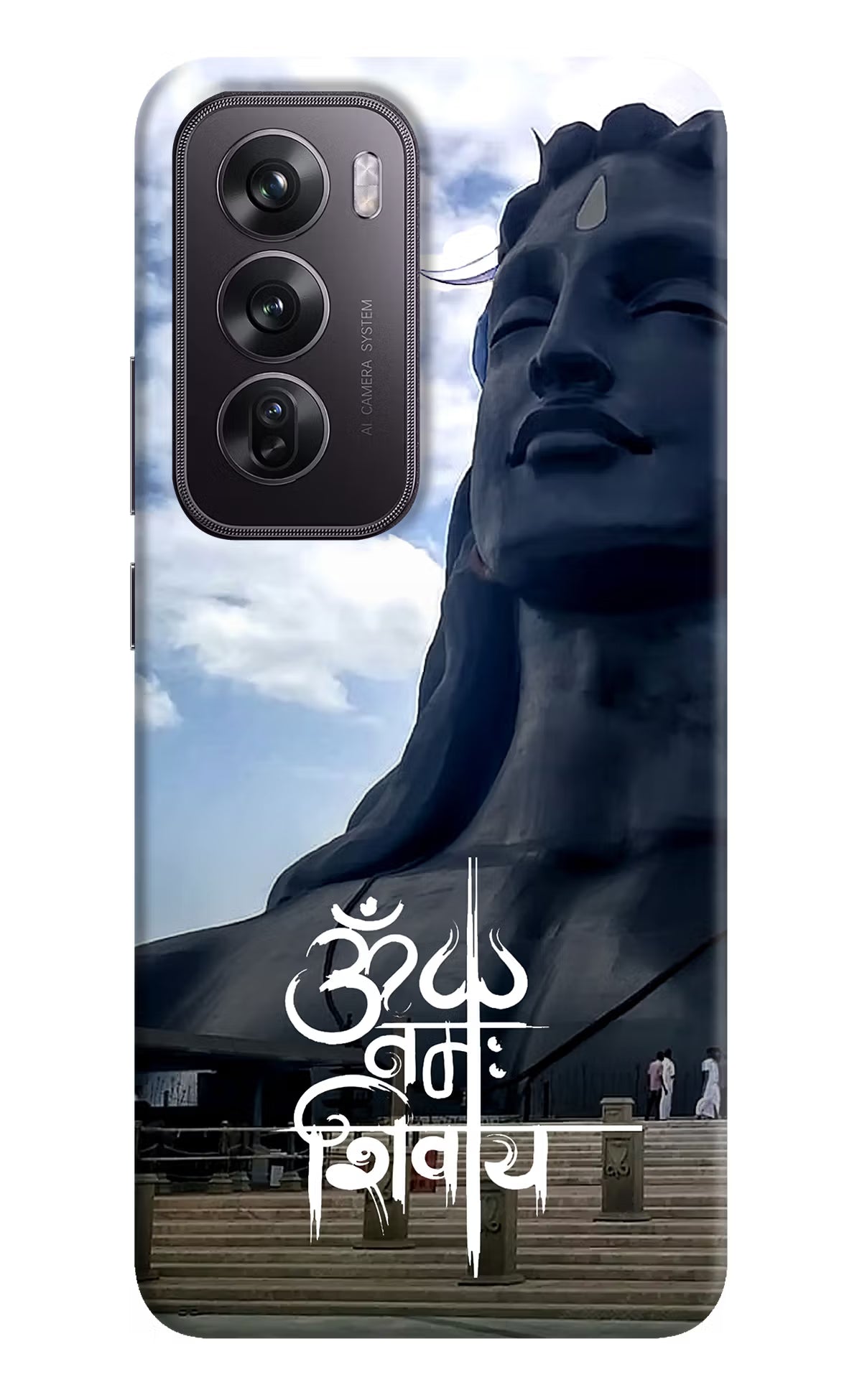 Om Namah Shivay Oppo Reno12 Pro 5G Hard Case Back Cover by Casekaro