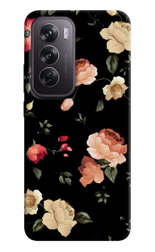 Flowers Oppo Reno12 Pro 5G Hard Case Back Cover by Casekaro