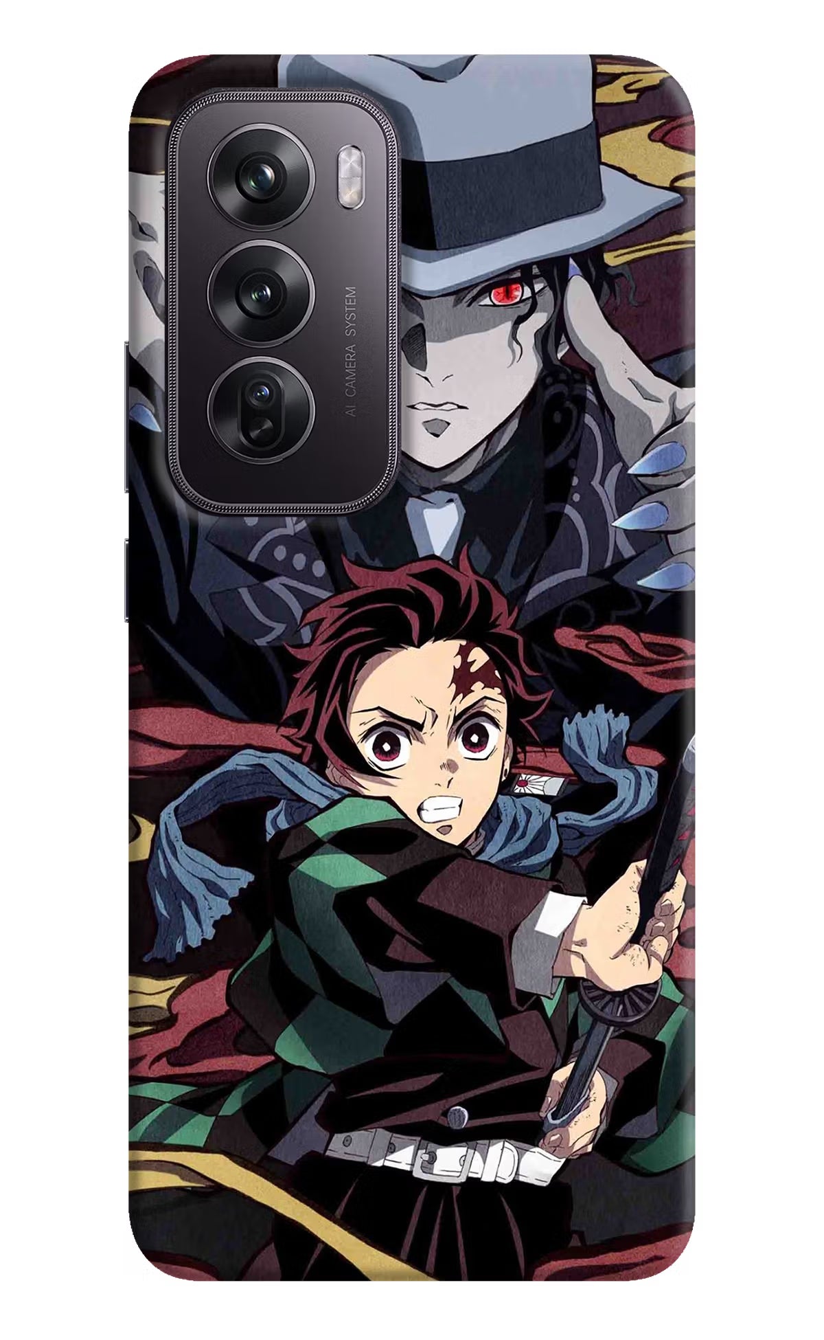 Demon Slayer Oppo Reno12 Pro 5G Hard Case Back Cover by Casekaro