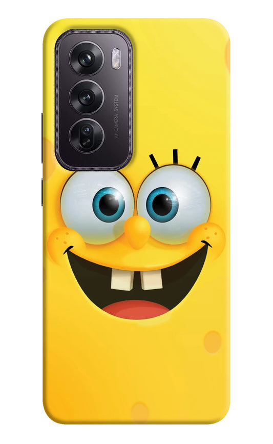 Sponge 1 Oppo Reno12 Pro 5G Hard Case Back Cover by Casekaro