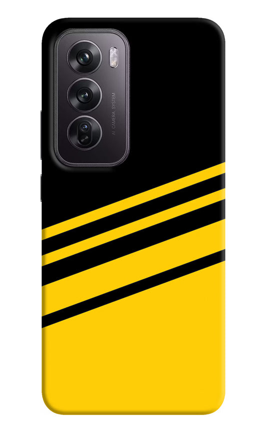 Yellow Shades Oppo Reno12 Pro 5G Hard Case Back Cover by Casekaro