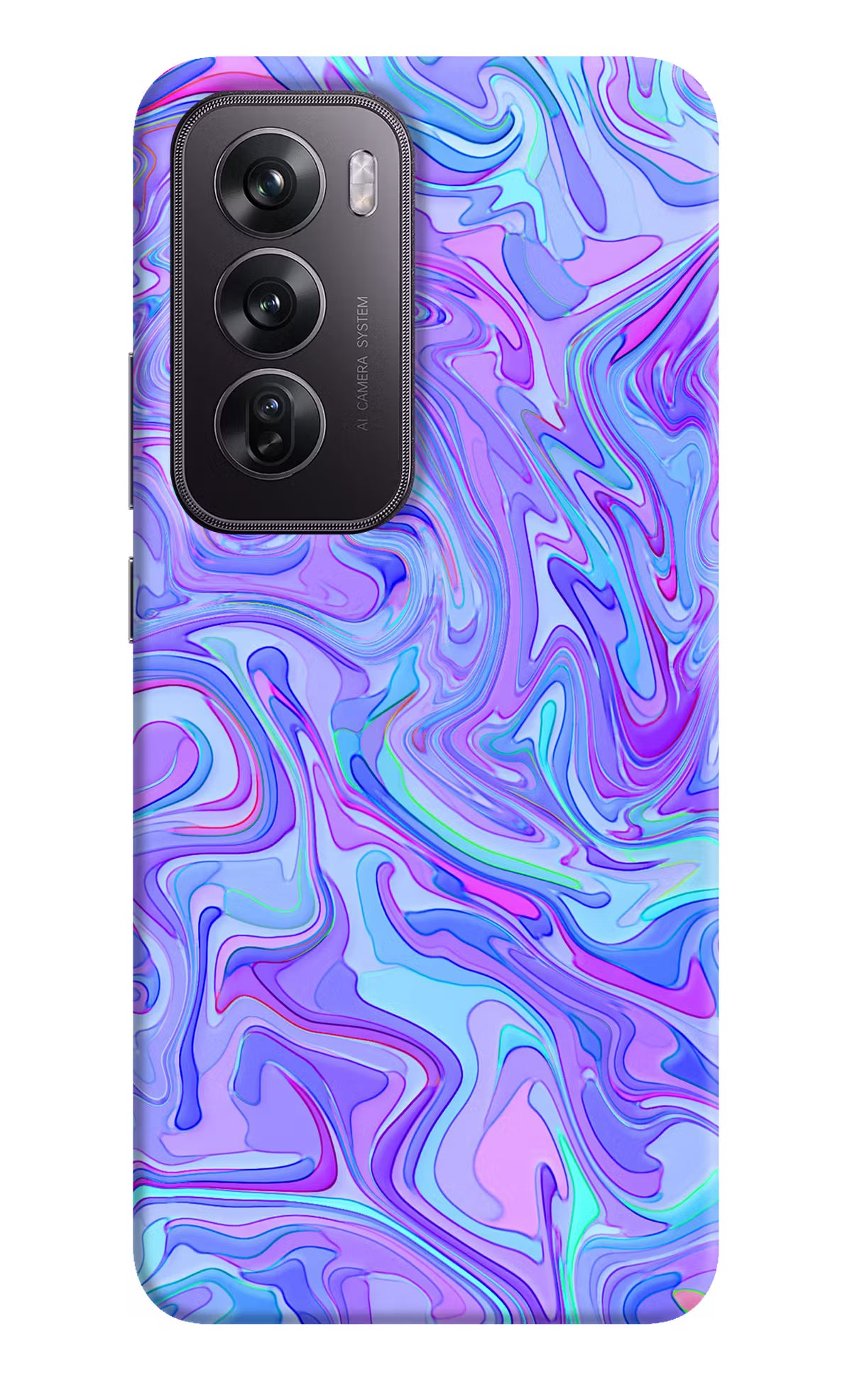 Glitter Oppo Reno12 Pro 5G Hard Case Back Cover by Casekaro