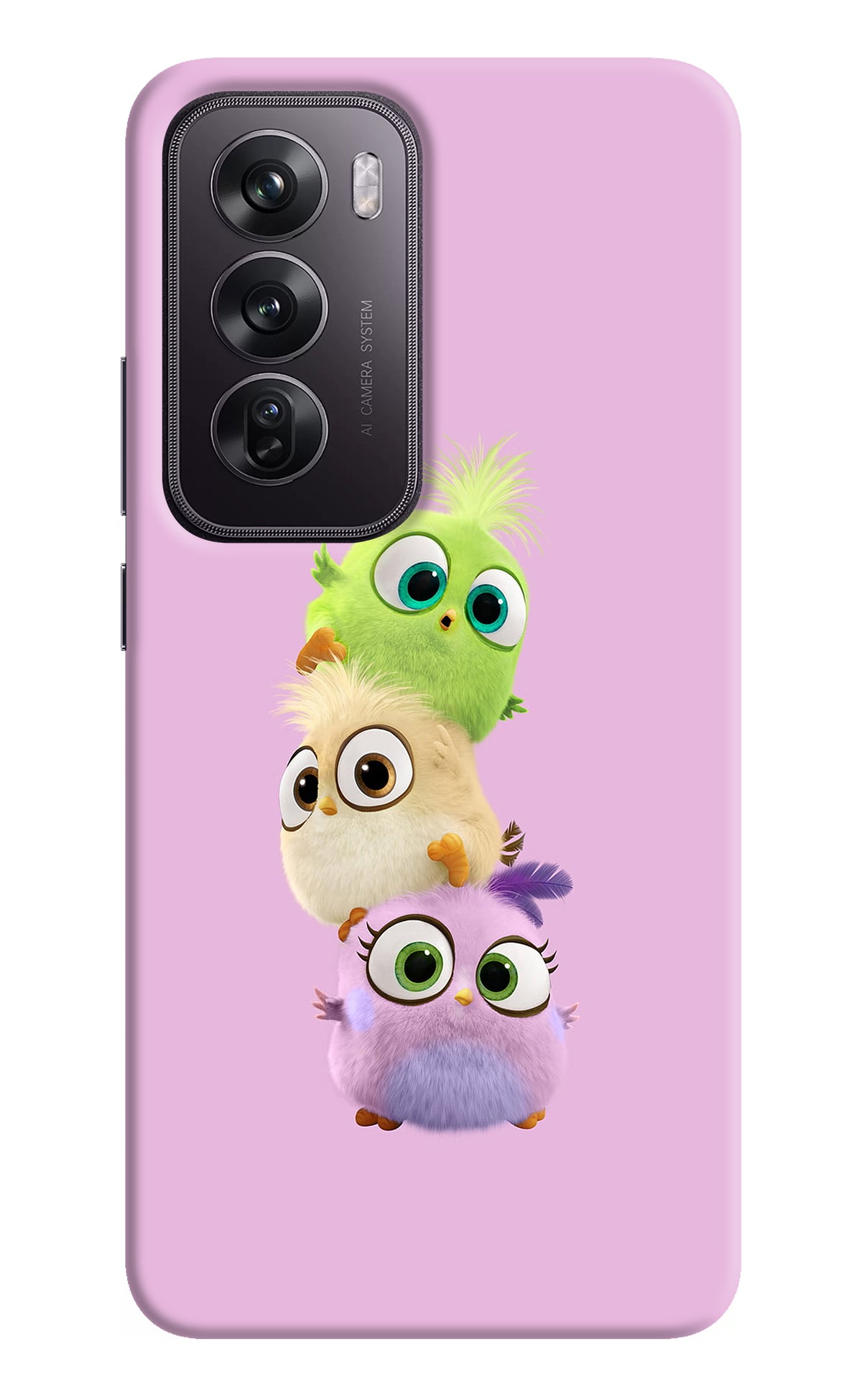 Cute Little Birds Oppo Reno12 Pro 5G Back Cover