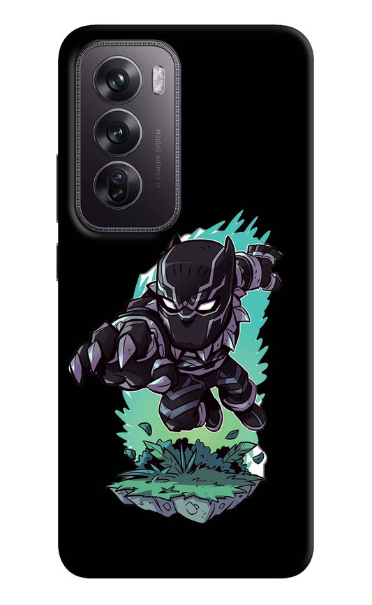 Black Panther Oppo Reno12 Pro 5G Hard Case Back Cover by Casekaro