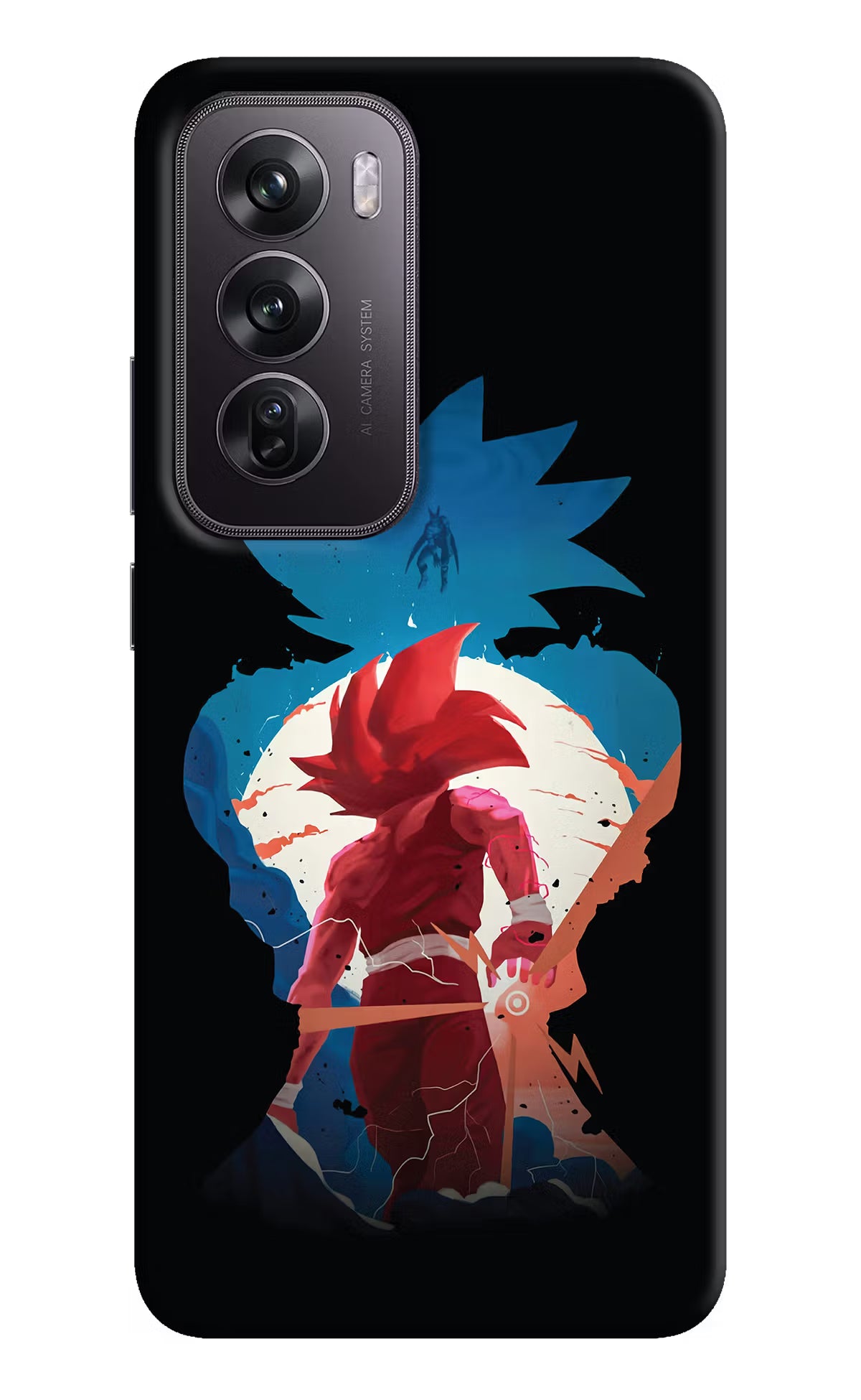 Goku Oppo Reno12 Pro 5G Hard Case Back Cover by Casekaro