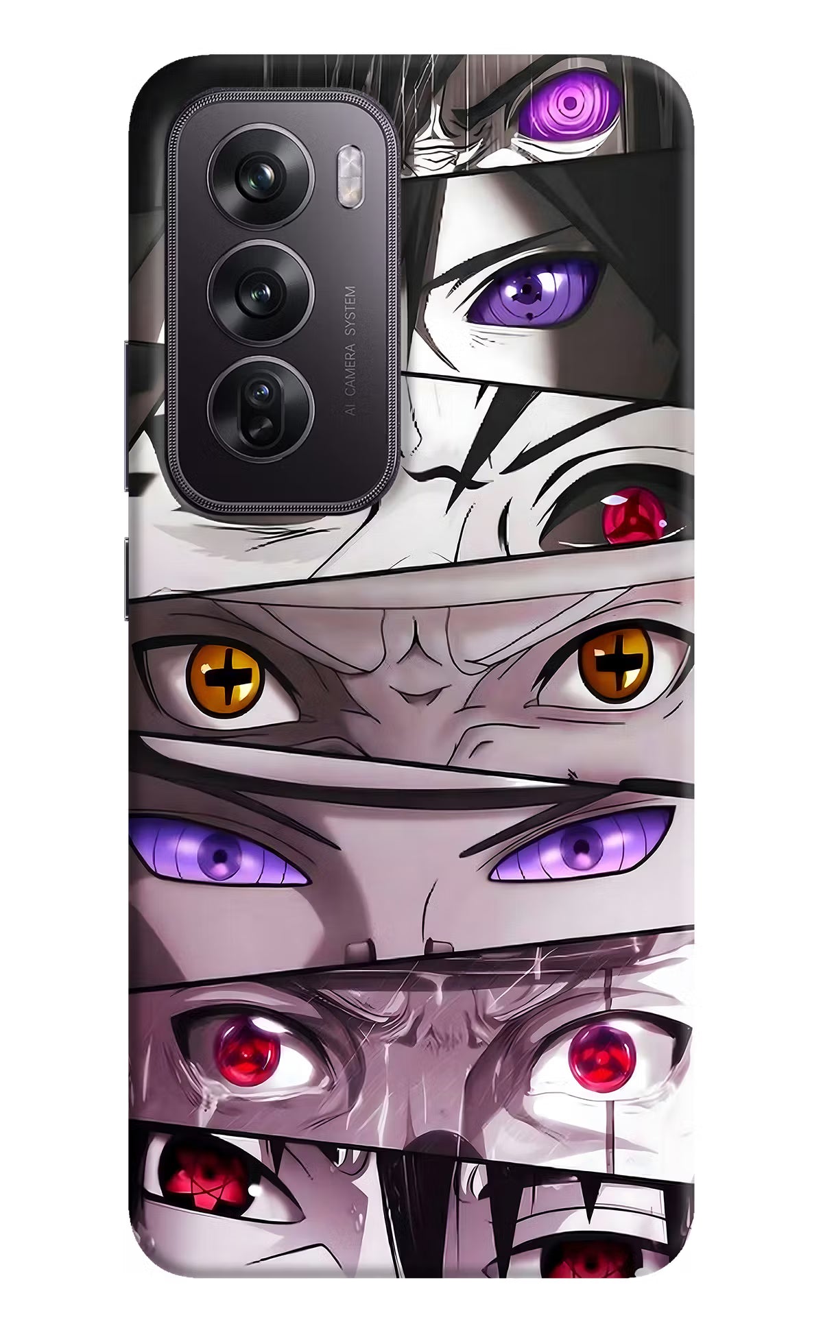 Naruto Anime Oppo Reno12 Pro 5G Hard Case Back Cover by Casekaro