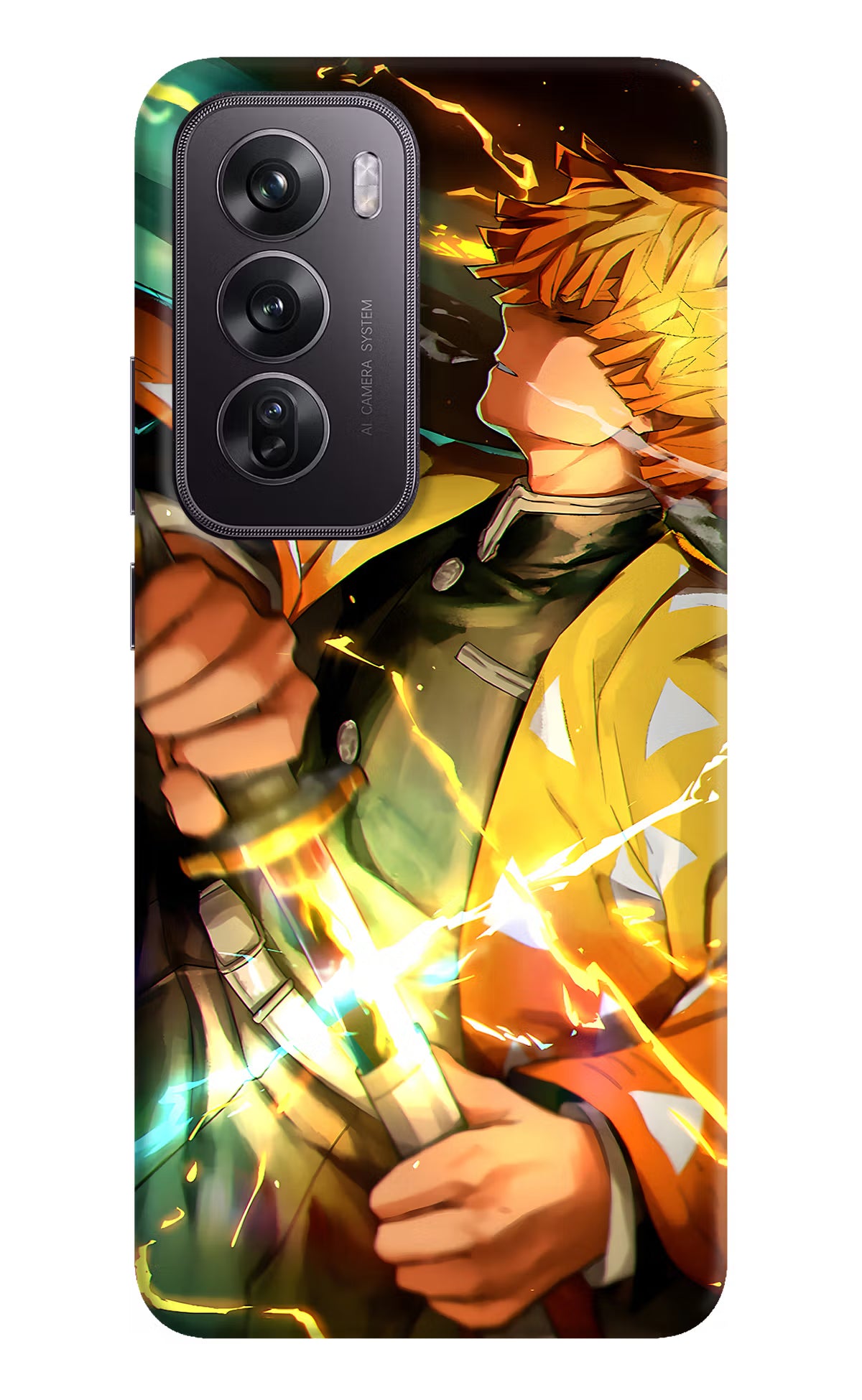 Demon Slayer Oppo Reno12 Pro 5G Hard Case Back Cover by Casekaro