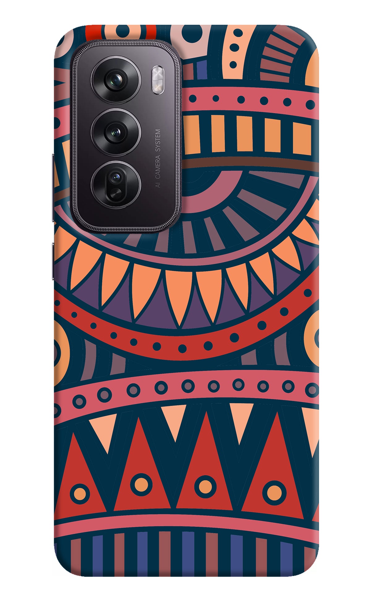 African Culture Design Oppo Reno12 Pro 5G Back Cover