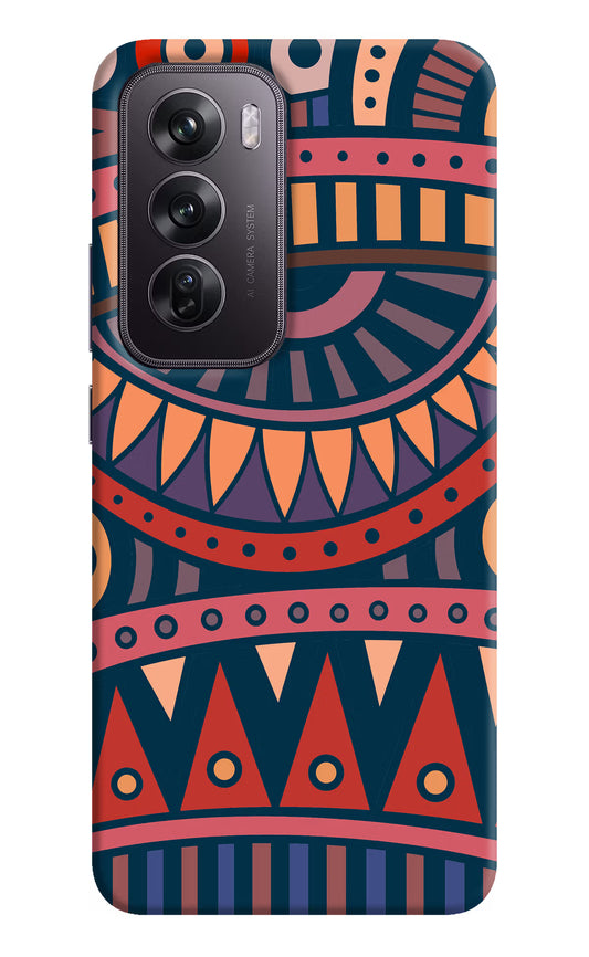African Culture Design Oppo Reno12 Pro 5G Hard Case Back Cover by Casekaro