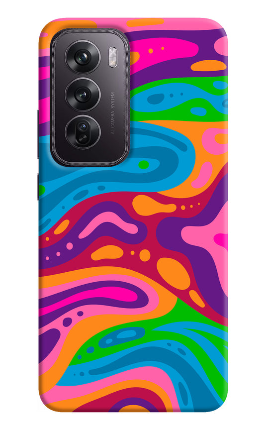 Trippy Pattern Oppo Reno12 Pro 5G Back Cover