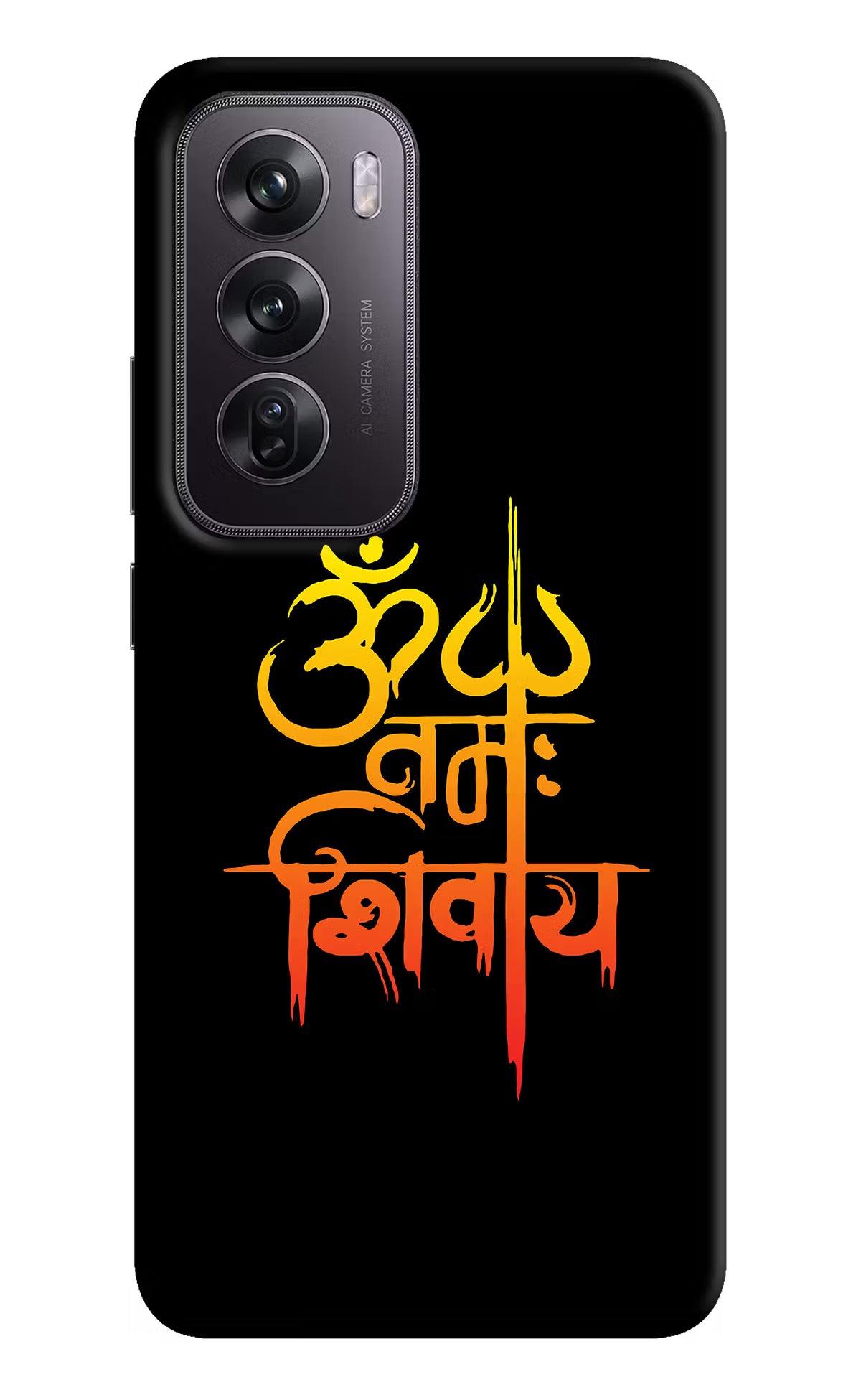 Om Namah Shivay Oppo Reno12 Pro 5G Hard Case Back Cover by Casekaro