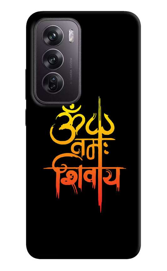 Om Namah Shivay Oppo Reno12 Pro 5G Hard Case Back Cover by Casekaro