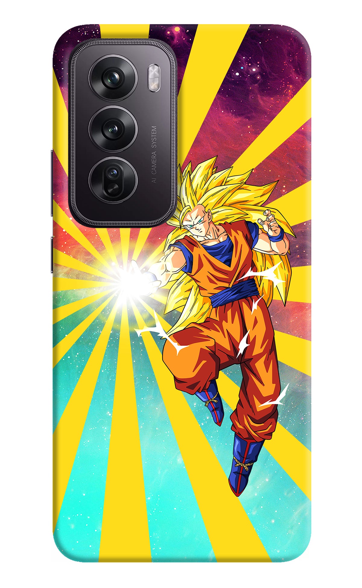 Goku Super Saiyan Oppo Reno12 Pro 5G Back Cover