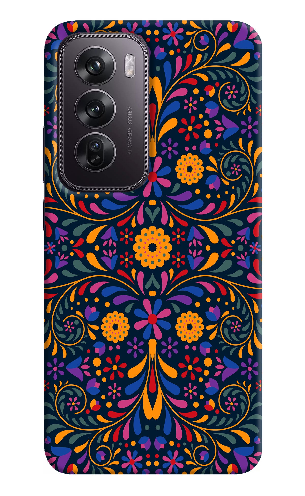 Mexican Art Oppo Reno12 Pro 5G Back Cover