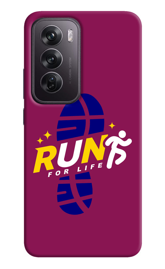 Run for Life Oppo Reno12 Pro 5G Back Cover