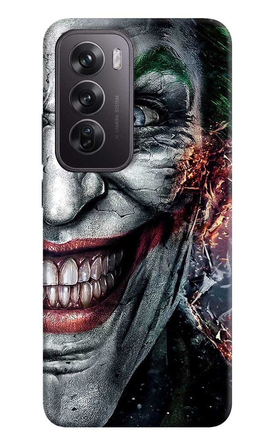 Joker Cam Oppo Reno12 Pro 5G Back Cover, Hard case
