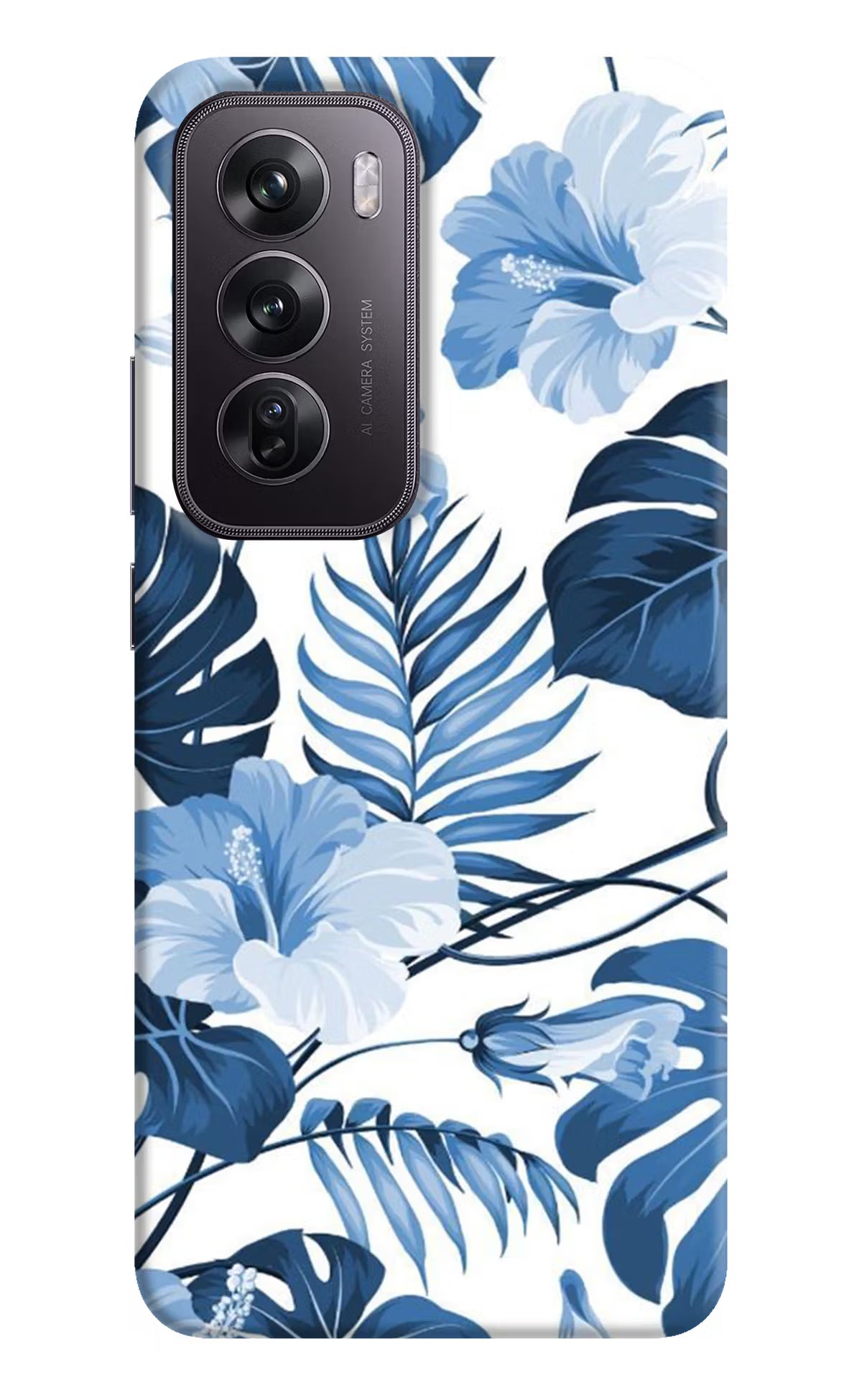 Fabric Art Oppo Reno12 Pro 5G Hard Case Back Cover by Casekaro