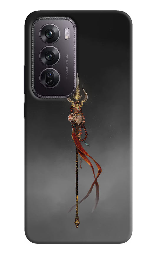 Shiv Trishul Oppo Reno12 Pro 5G Hard Case Back Cover by Casekaro