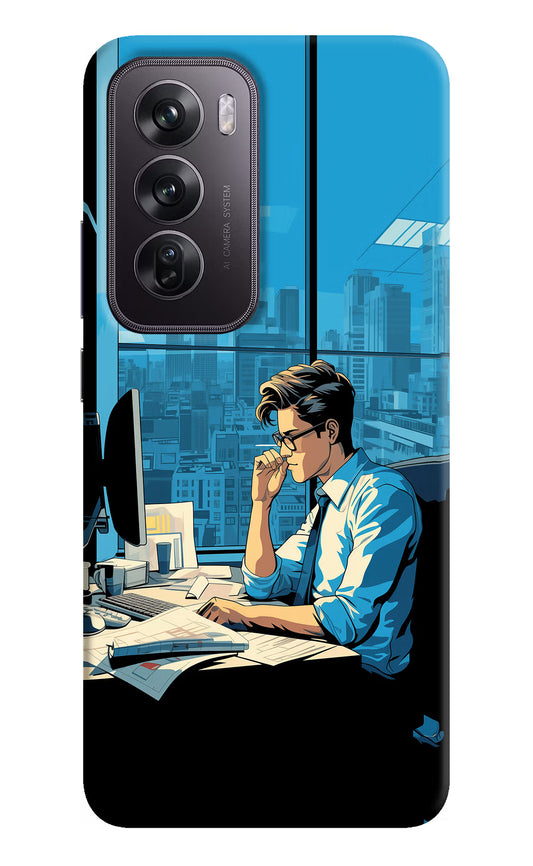 Focused Hustler (AI Generated) Oppo Reno12 Pro 5G Hard Case Back Cover by Casekaro