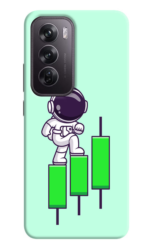 Astronaut Trader Oppo Reno12 Pro 5G Hard Case Back Cover by Casekaro
