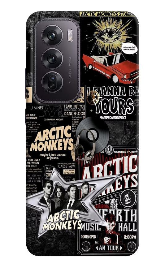 Arctic Monkeys Oppo Reno12 Pro 5G Hard Case Back Cover by Casekaro