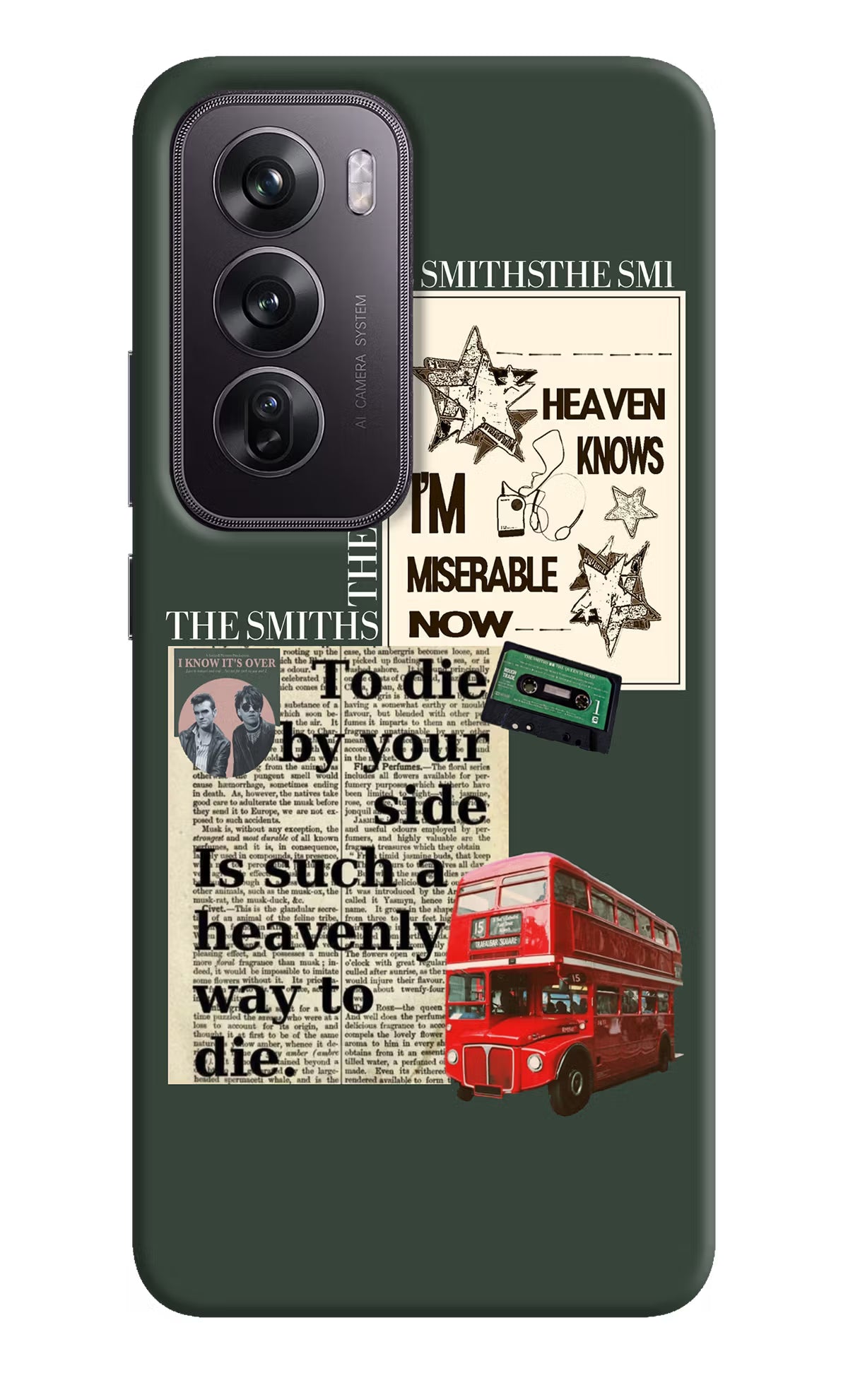 The Smiths Oppo Reno12 Pro 5G Hard Case Back Cover by Casekaro