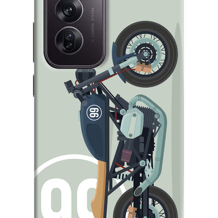 Classic Cafe Racer 99 Oppo Reno12 Pro 5G Hard Case Back Cover by Casekaro