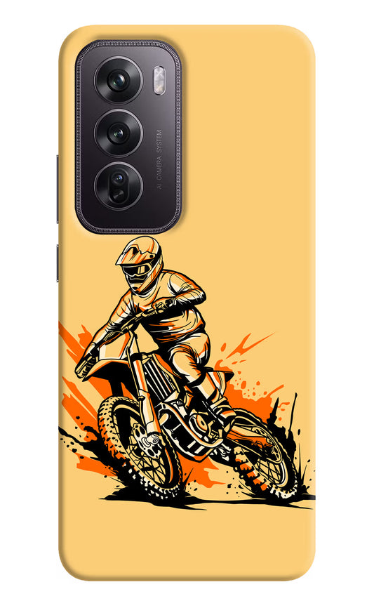 Off-Road Fury Oppo Reno12 Pro 5G Hard Case Back Cover by Casekaro