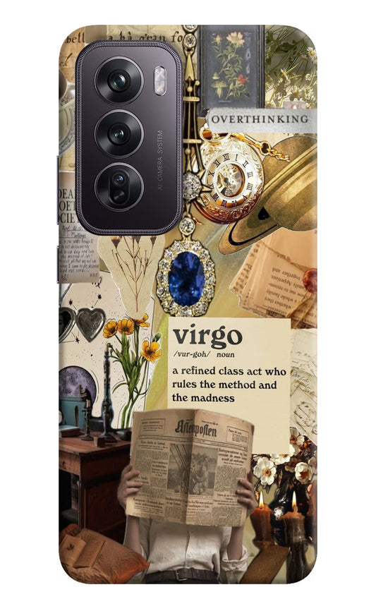 Virgo Zodiac Oppo Reno12 Pro 5G Hard Case Back Cover by Casekaro