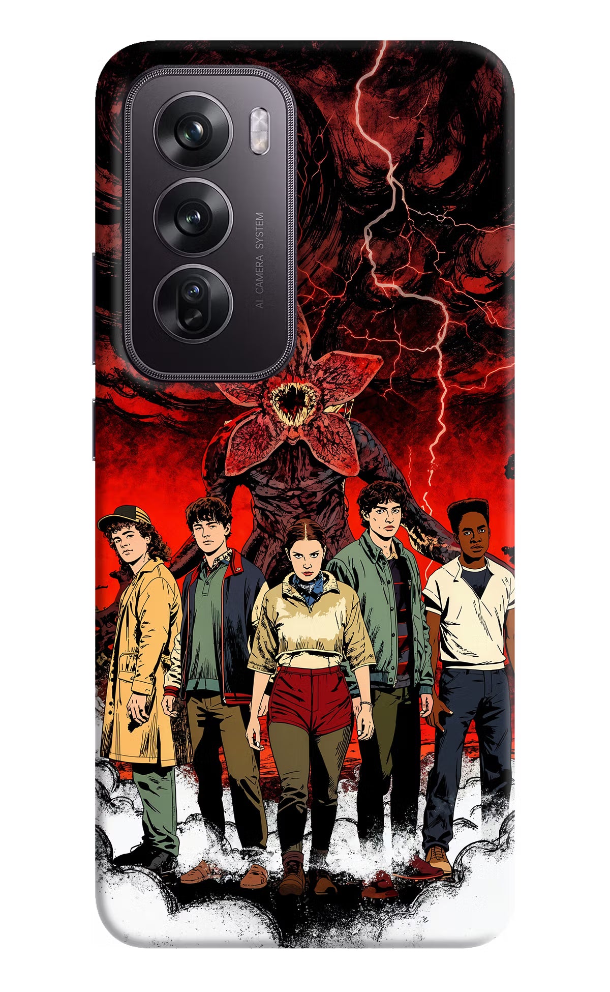 Ordinary Things Characters Oppo Reno12 Pro 5G Hard Case Back Cover by Casekaro