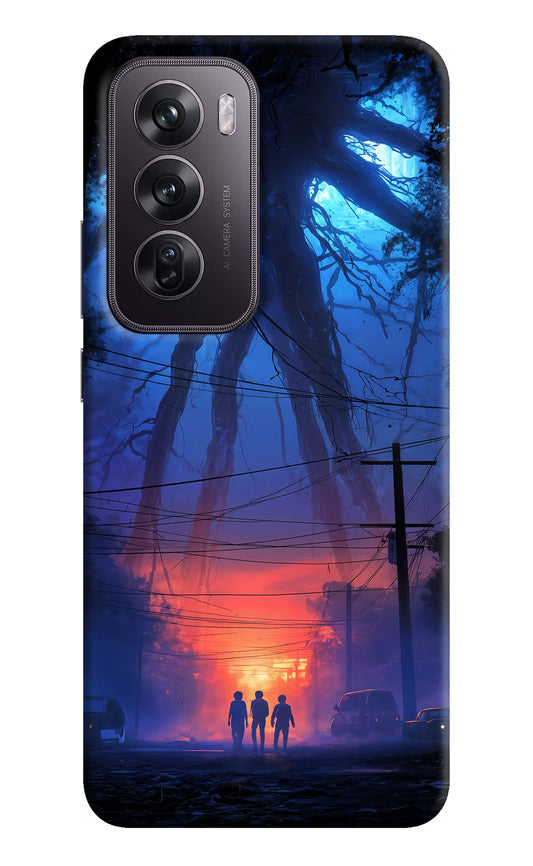 Ordinary Things Shadow Oppo Reno12 Pro 5G Hard Case Back Cover by Casekaro
