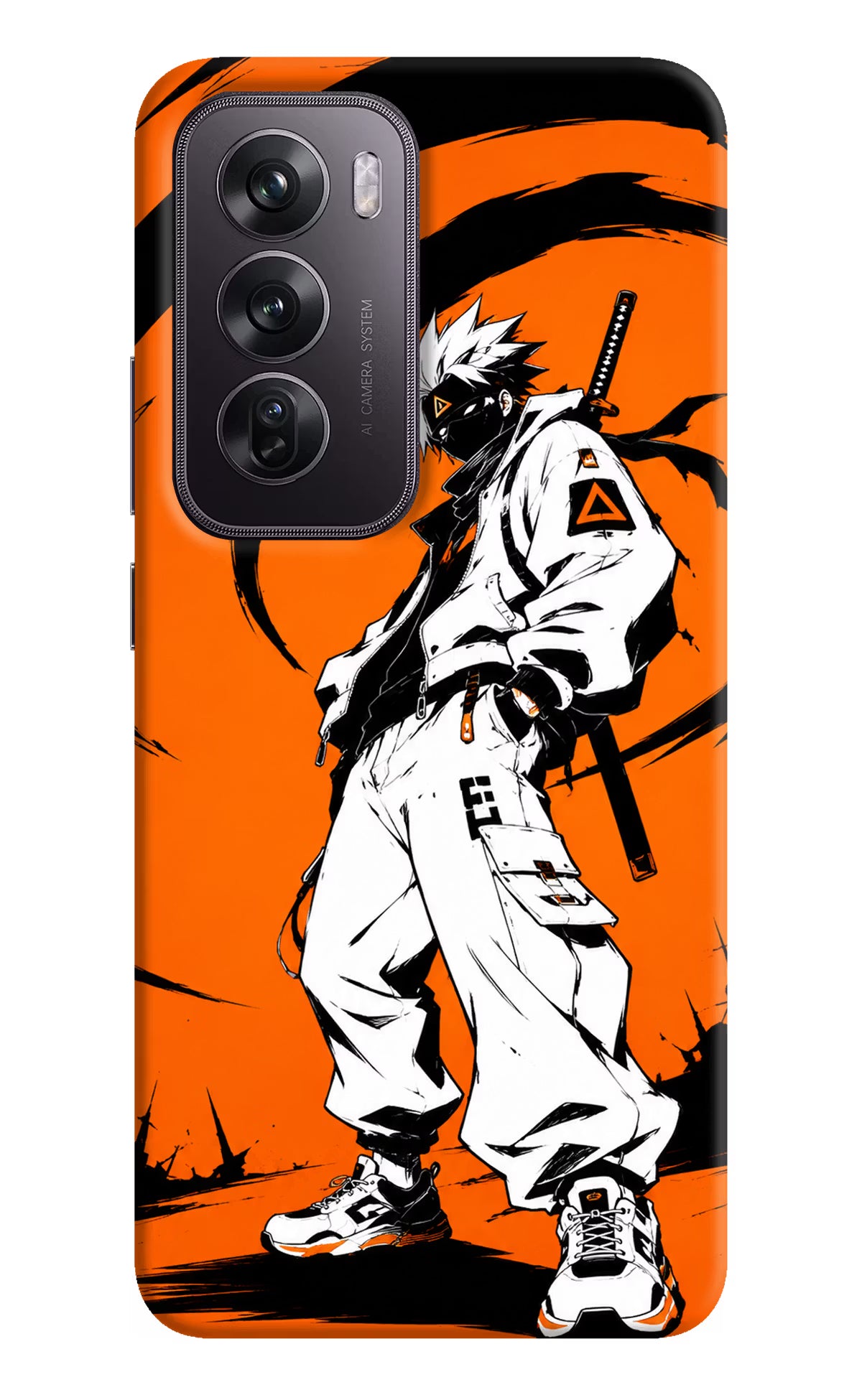 Street Samurai  Oppo Reno12 Pro 5G Hard Case Back Cover by Casekaro