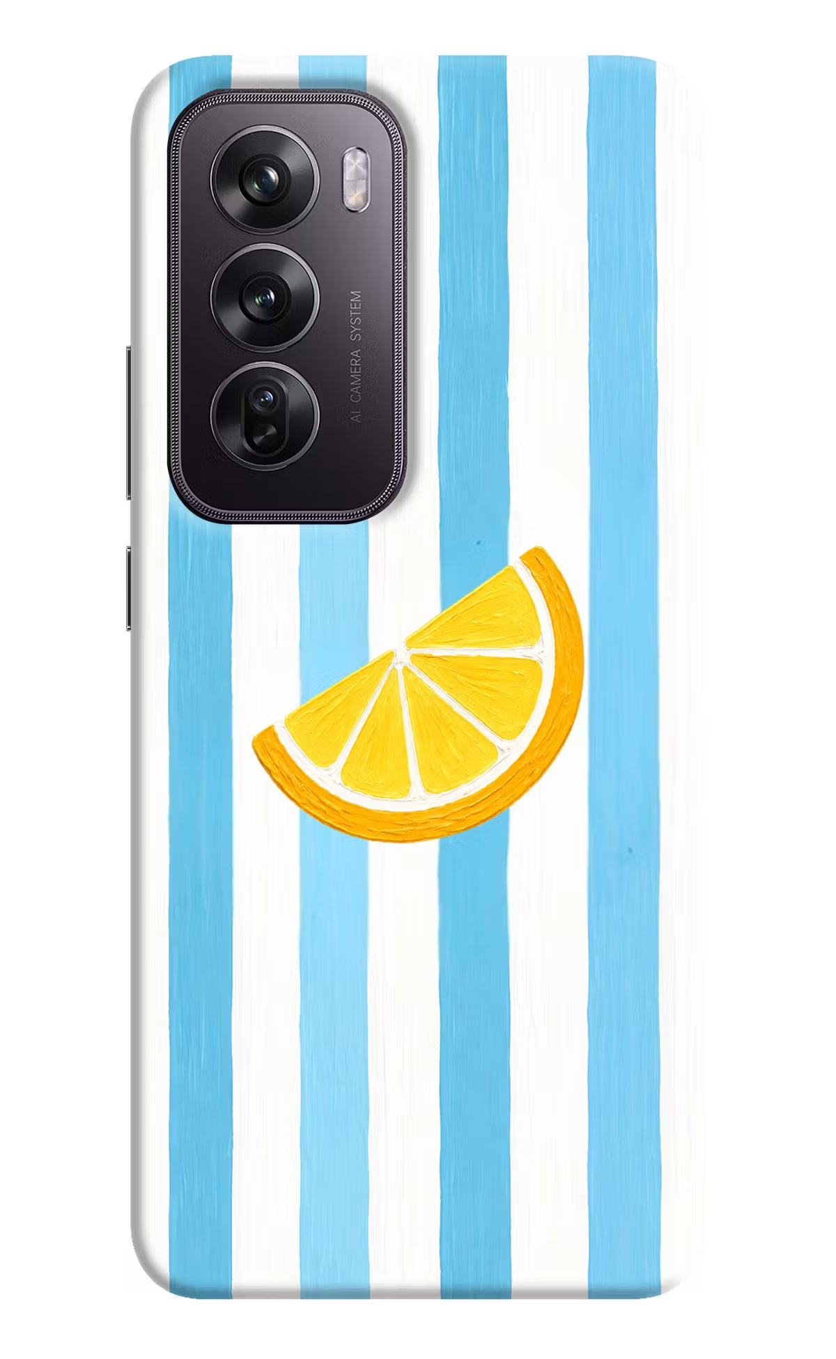 Summer Lemon Oppo Reno12 Pro 5G Hard Case Back Cover by Casekaro