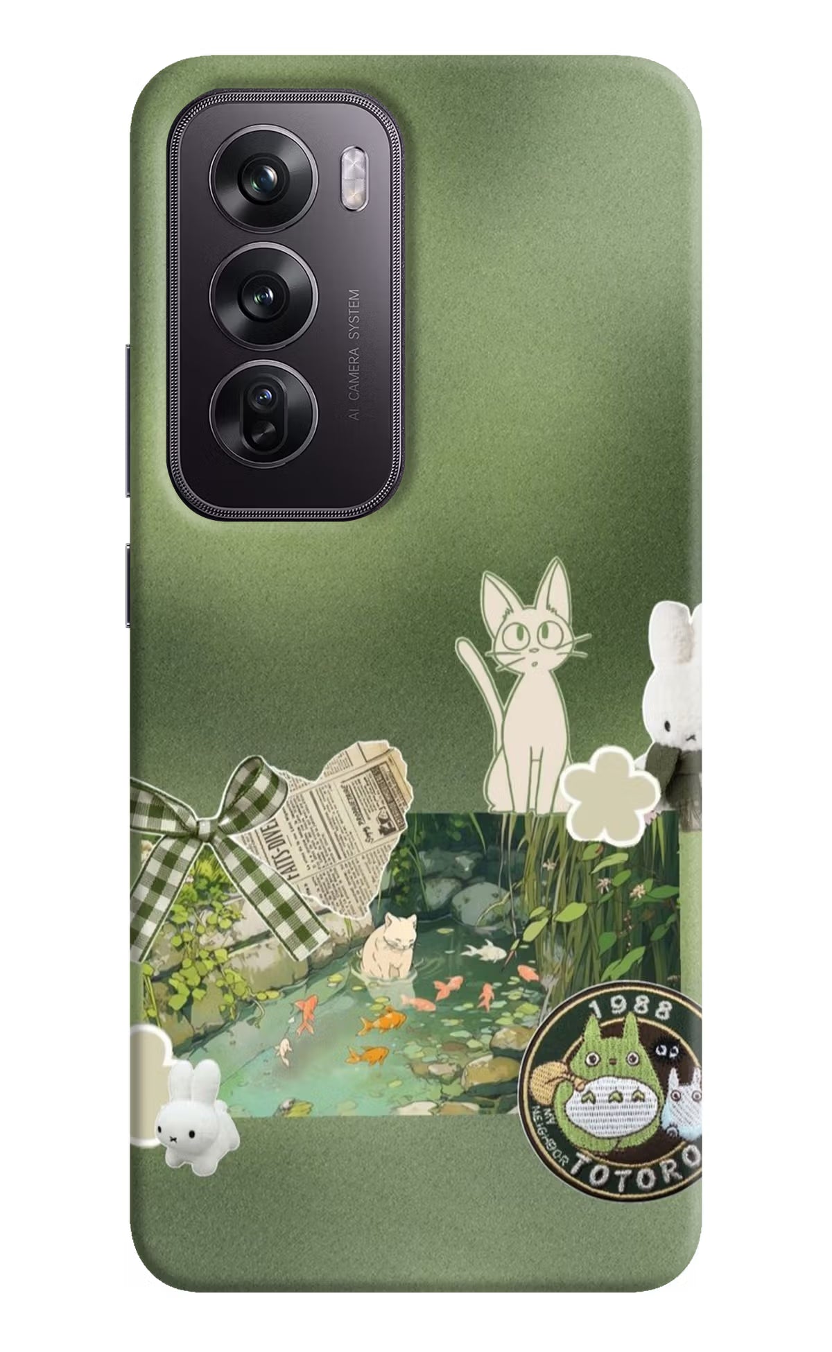 Aesthetic anime Oppo Reno12 Pro 5G Back Cover
