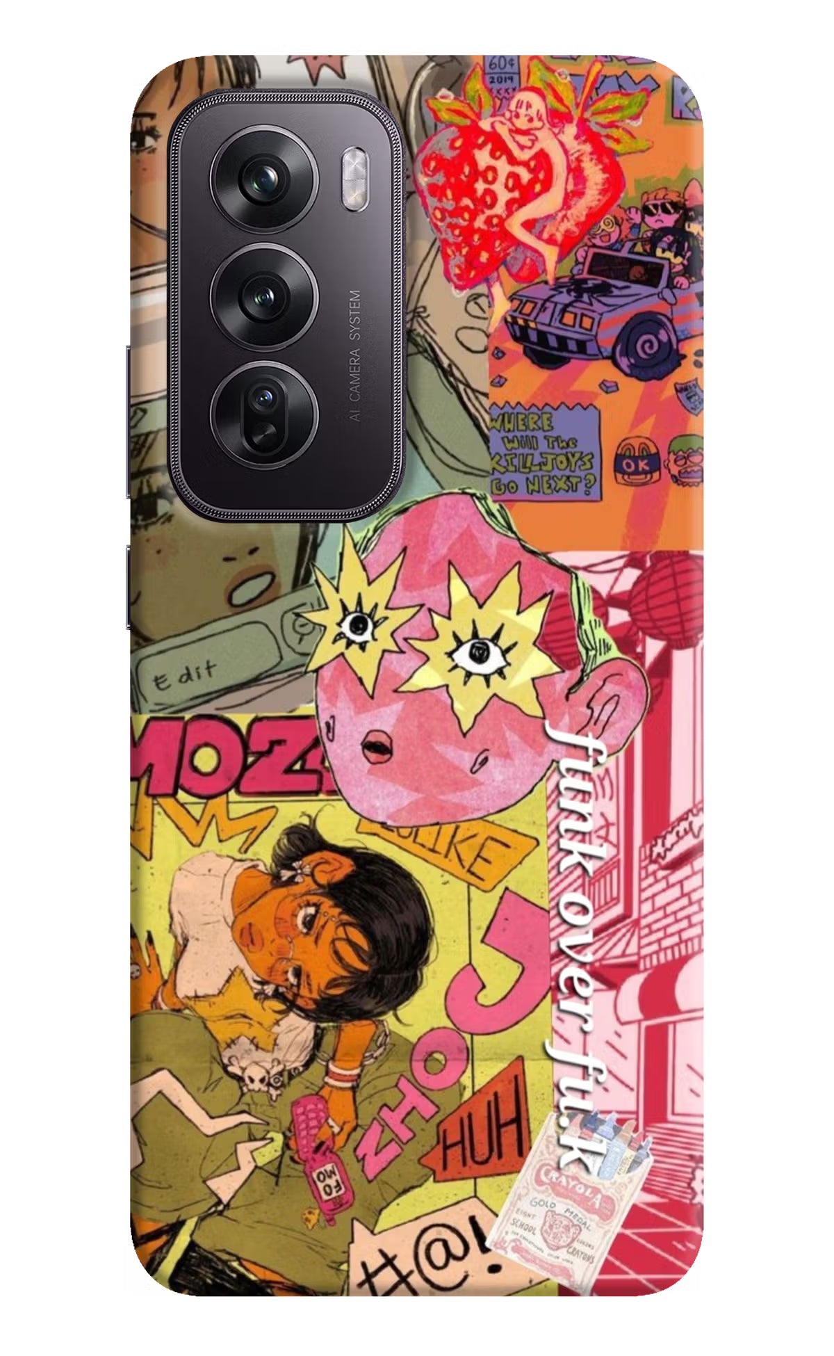 Funkover Oppo Reno12 Pro 5G Back Cover