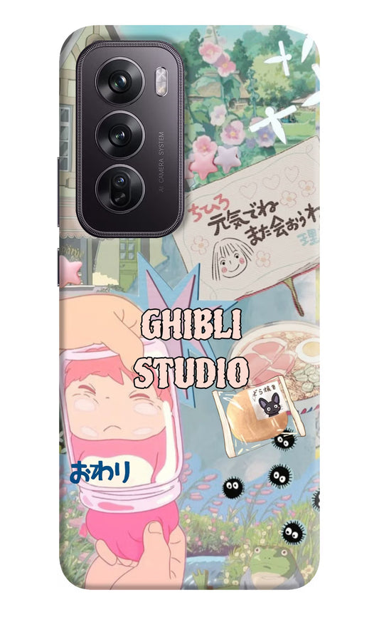 Studio Ghibli Oppo Reno12 Pro 5G Back Cover