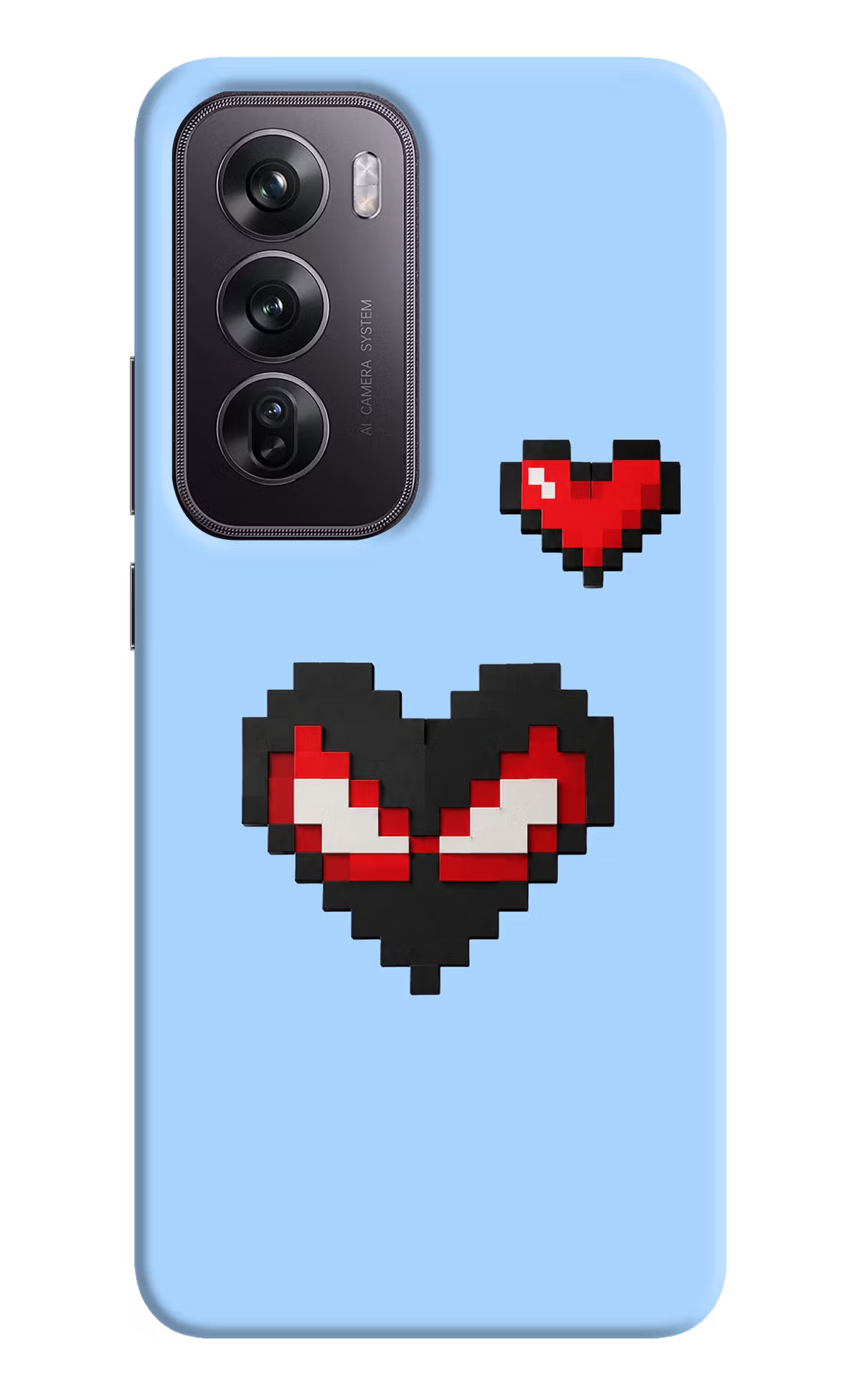 Peter Heart Oppo Reno12 Pro 5G Back Cover
