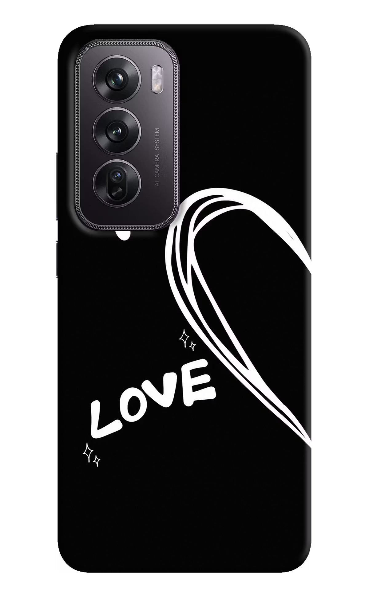 Love Line Oppo Reno12 Pro 5G Back Cover