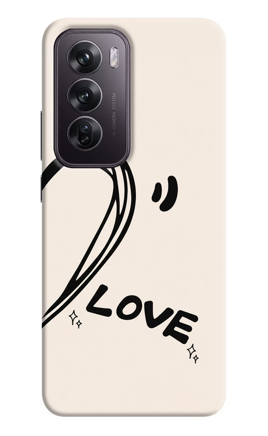 Soul Line Oppo Reno12 Pro 5G Hard Case Back Cover by Casekaro