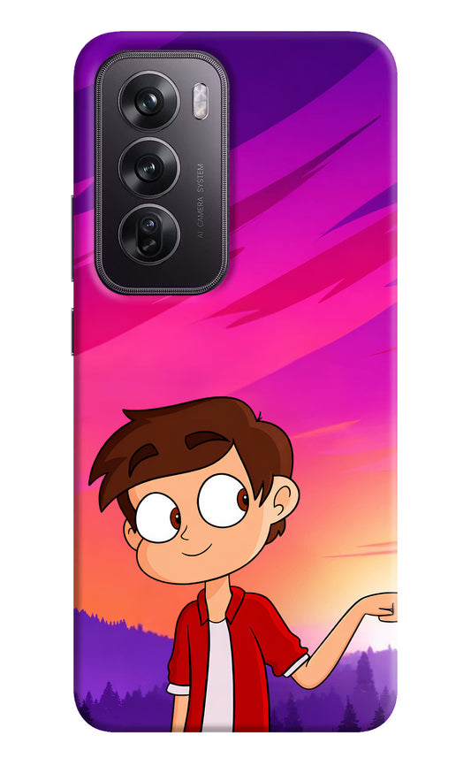 Marco Sunset Oppo Reno12 Pro 5G Hard Case Back Cover by Casekaro