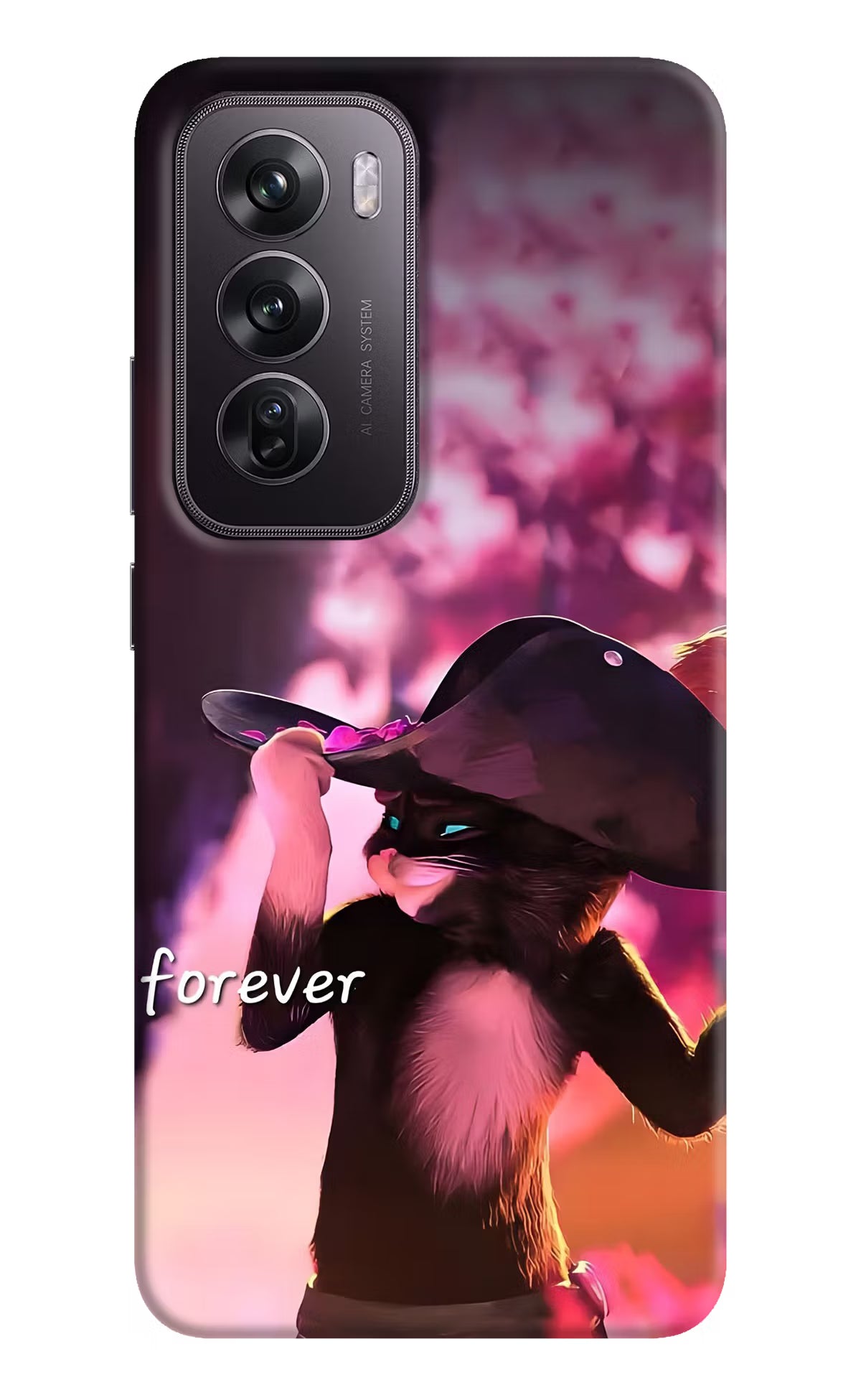 Forever Cat Oppo Reno12 Pro 5G Back Cover