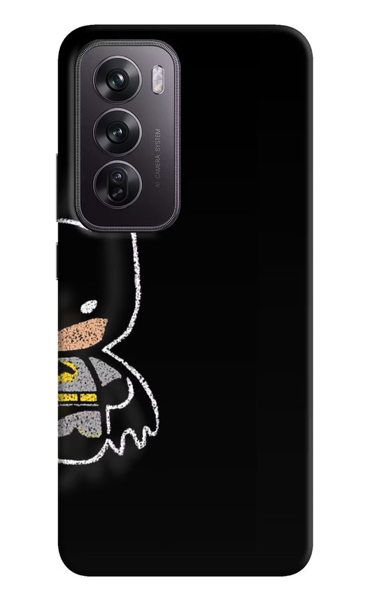 Bat Kitty Oppo Reno12 Pro 5G Hard Case Back Cover by Casekaro